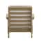 Flash Furniture Natural Cedar Poly Resin Deep Chair-Cream Cushions JJ-C14021-BR-GG - alternate 8